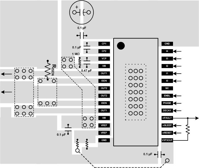 drv8828 h-bridge motor controller ic (rev. g)